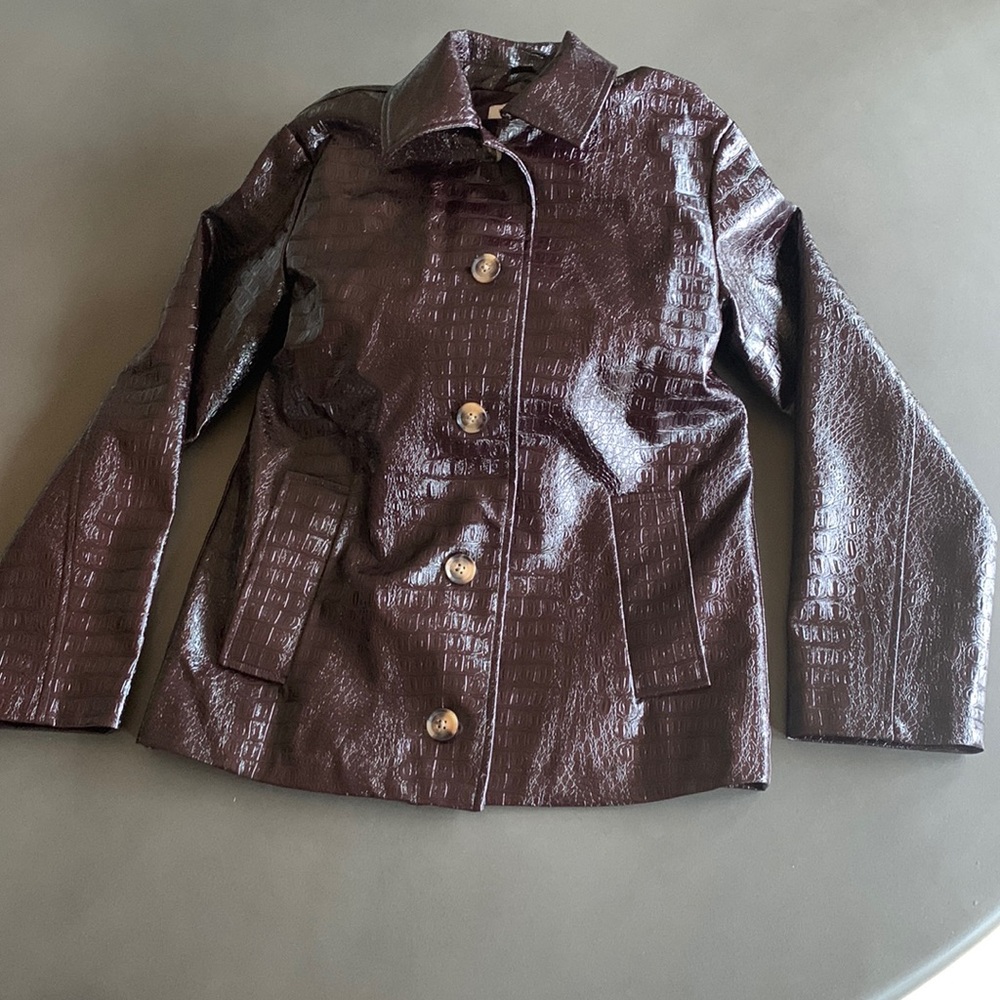 Rachel Comey for Target Faux Snakeskin Jacket